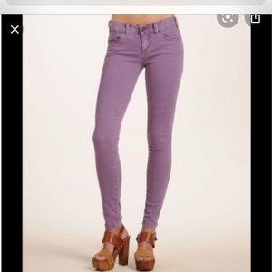 Free people purple jeans